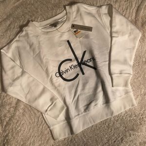 NWT CK CREWNECK SWEATER!